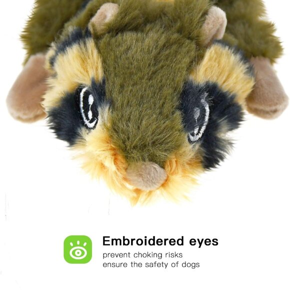 Dog Squeaky Toy No Stuffing 6 Pack, Dog Toys Crinkle for Small Puppy, Durable Ch - Picture 4 of 7